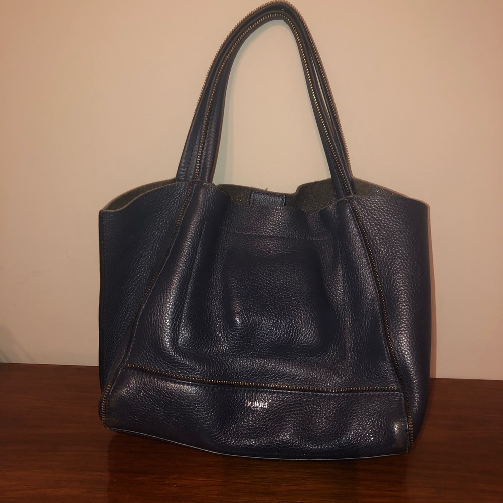 BOTKIER NAVY BLUE HANDBAG